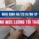 Nghị định 90/2019/NĐ-CP quy định mức lương tối thiểu vùng