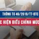 Thông tư 46/2019/TT/BTC hướng dẫn thực hiện điều chỉnh mức lương
