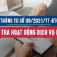 Thông tư 09/2021/TT-BTC hướng dẫn kiểm tra hoạt động dịch vụ kế toán