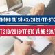 Thông tư 43/2021/TT-BTC sửa đổi bổ sung Thông tư số 219/2013/TT-BTC và Nghị định số 209/2013/NĐ-CP